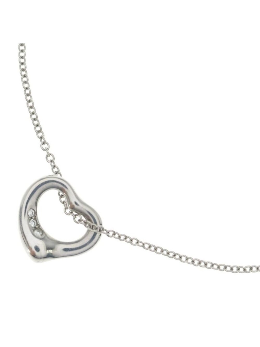 Tiffany & Co Elsa Peretti Open Heart Necklace